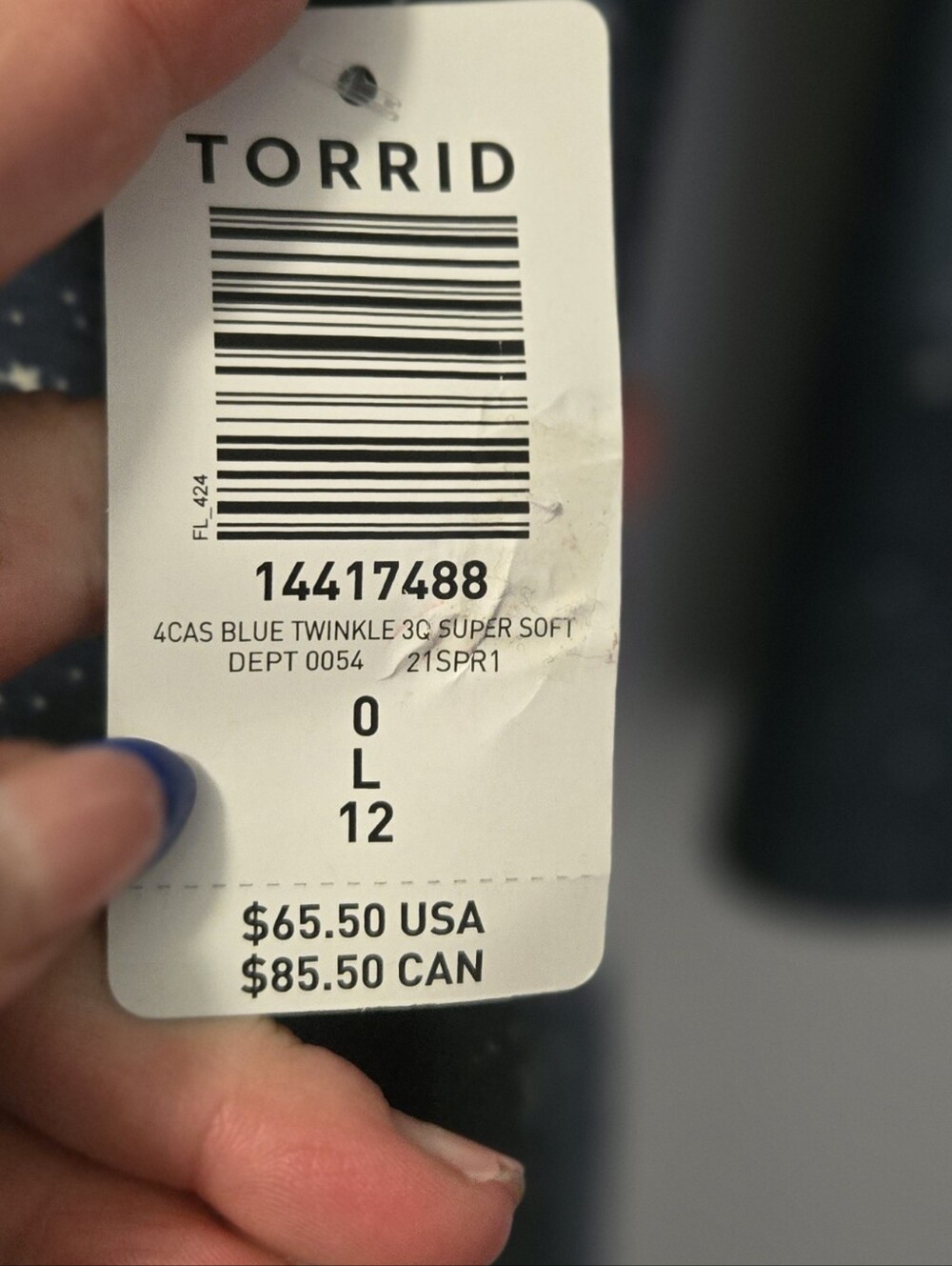 Torrid Navy Sparkle Midi Swing Dress - Picture 2 of 5